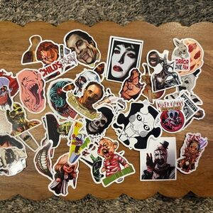 Horror-Themed Sticker Pack